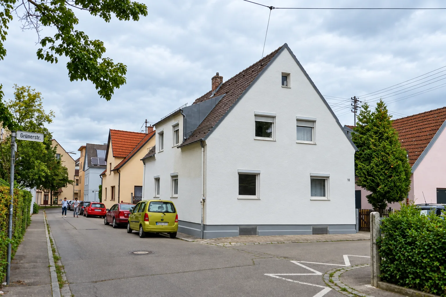 Freistehendes Haus Grünerstraße 2 in Augsburg
